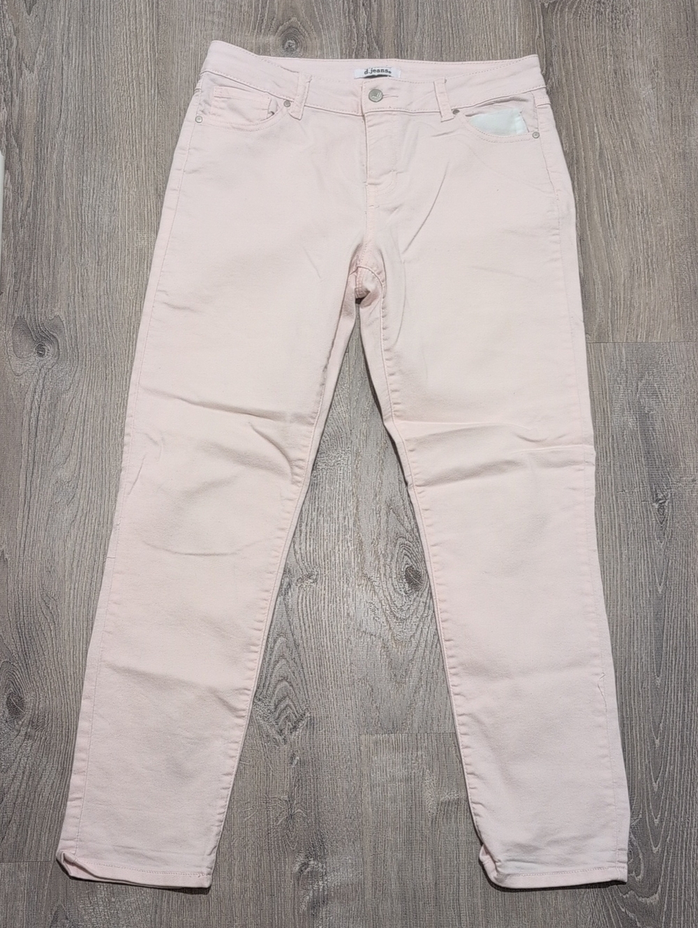 d. jeans Light Pink Skinny Jeans